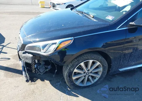 2016 Hyundai Sonata Limited from USA, damaged, VIN 5NPE34AF6GH432838